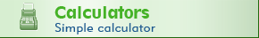 simple calculator